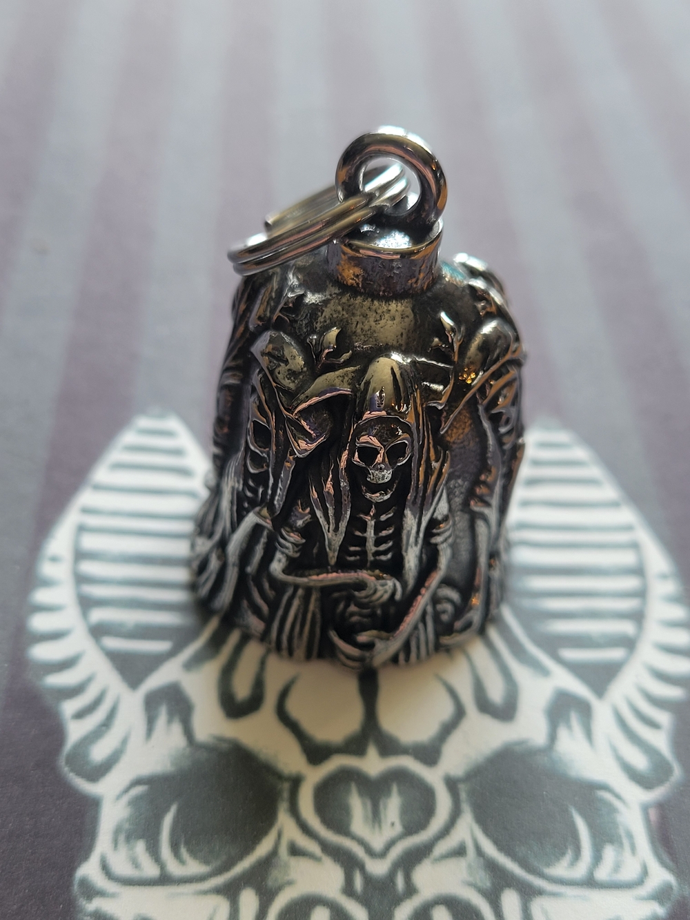 💀NEW💀Stainless Steel Gremlin Grim Reaper Bell